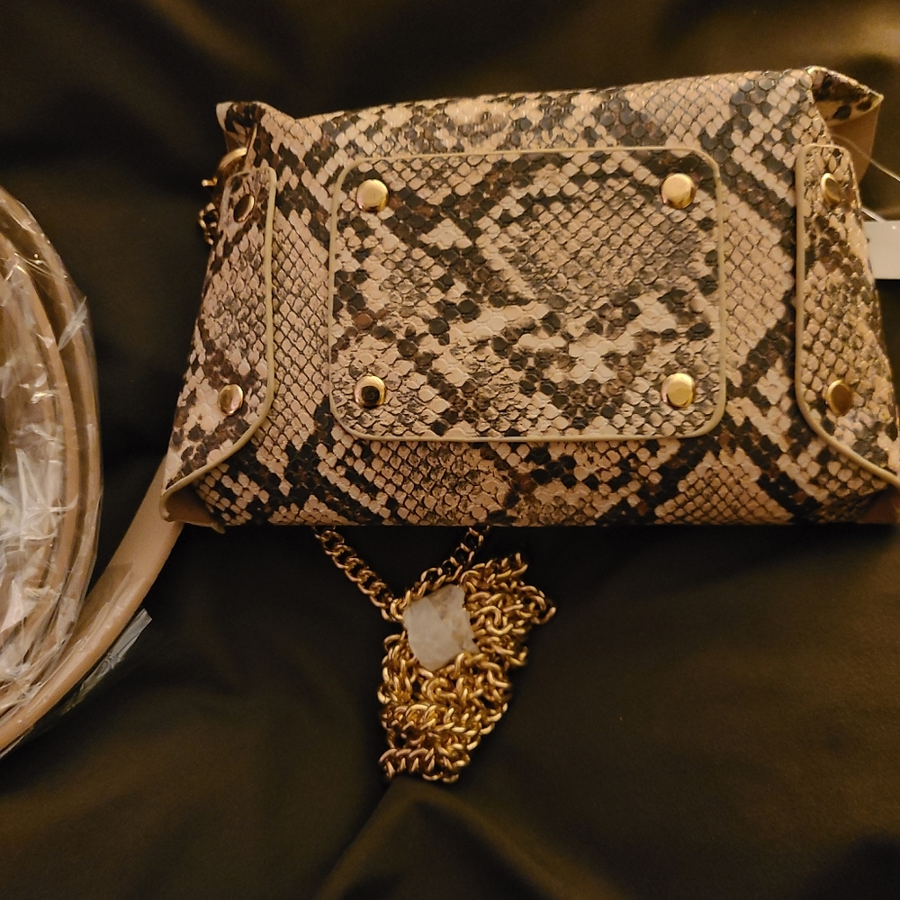 🔥Mini Snakeskin Belt bag with buckle - Picture 4 of 4